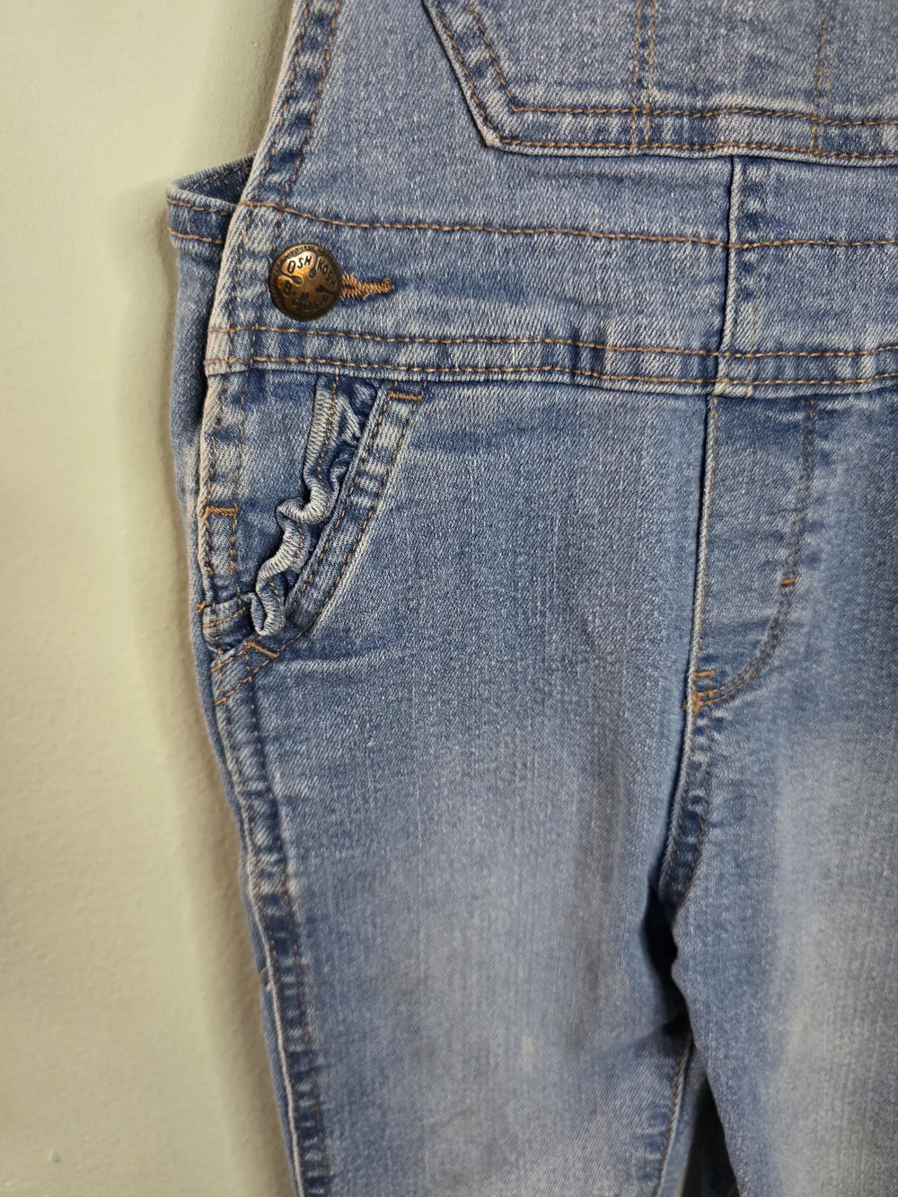 OshKosh B'gosh Light Blue Denim Kids Overalls